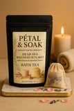 Pétal & Soak (2 Pack) – Spa-Grade Spa At Home, Botanical Bath Tea Soak (Buy 2 = Shipping on us)