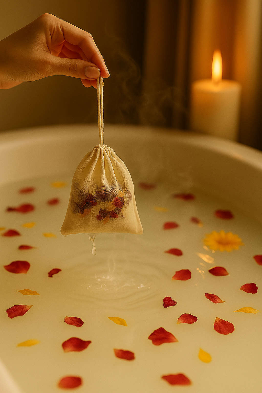 Pétal & Soak (2 Pack) – Spa-Grade Spa At Home, Botanical Bath Tea Soak (Buy 2 = Shipping on us)